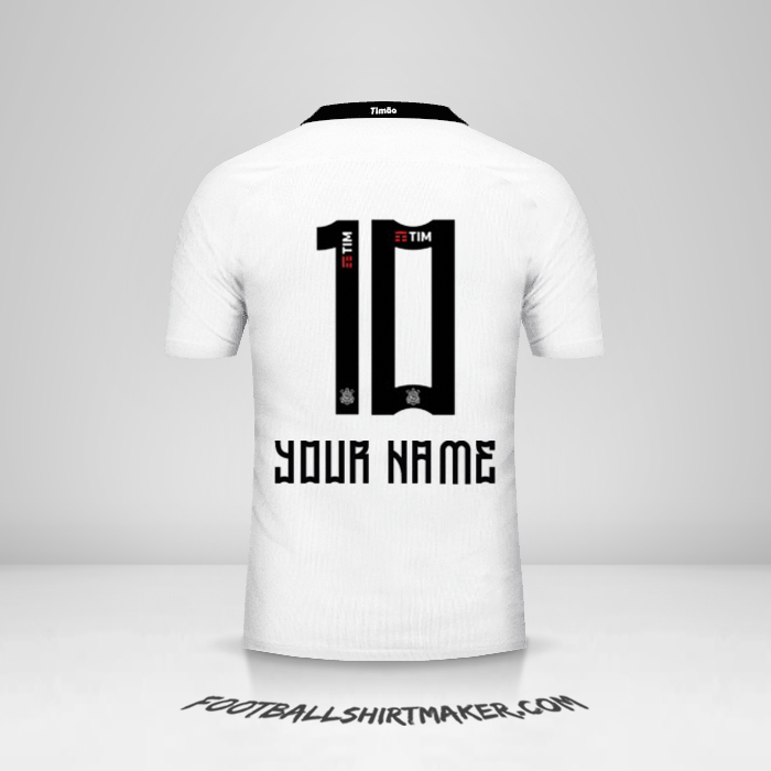 Corinthians 2016 shirt number 10 your name