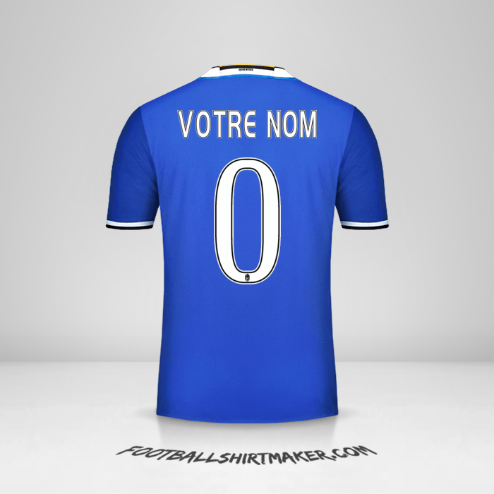 Maillot Juventus FC 2016/17 II -  votre nom - 0