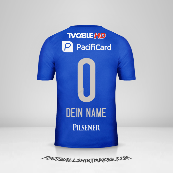 Trikot Emelec 2016 -  dein name - 0