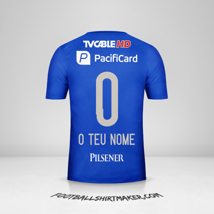 Camisola Emelec 2016 -  o teu nome - 0