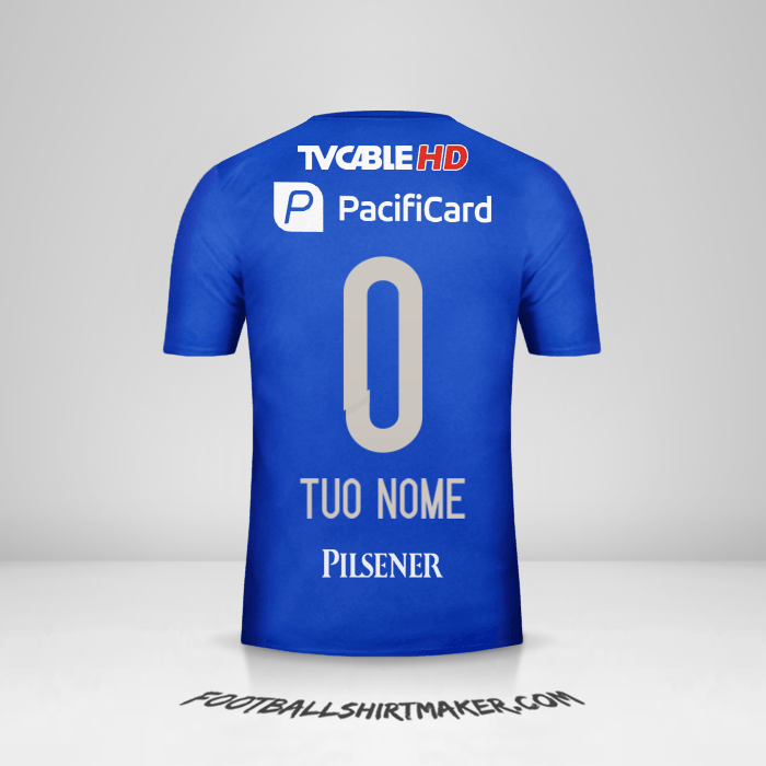 Maglia Emelec 2016 -  tuo nome - 0