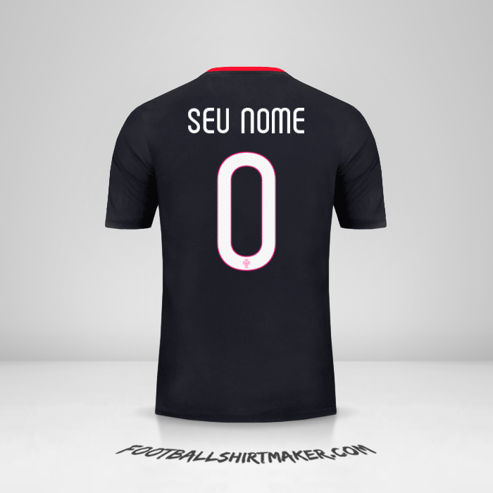 Camisa Portugal 2015 II -  seu nome - 0