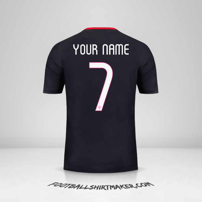 Portugal 2015 II jersey number 7 your name