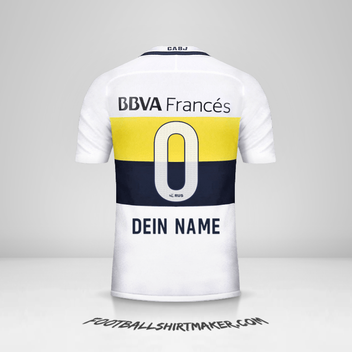 Trikot Boca Juniors 2016/17 II -  dein name - 0