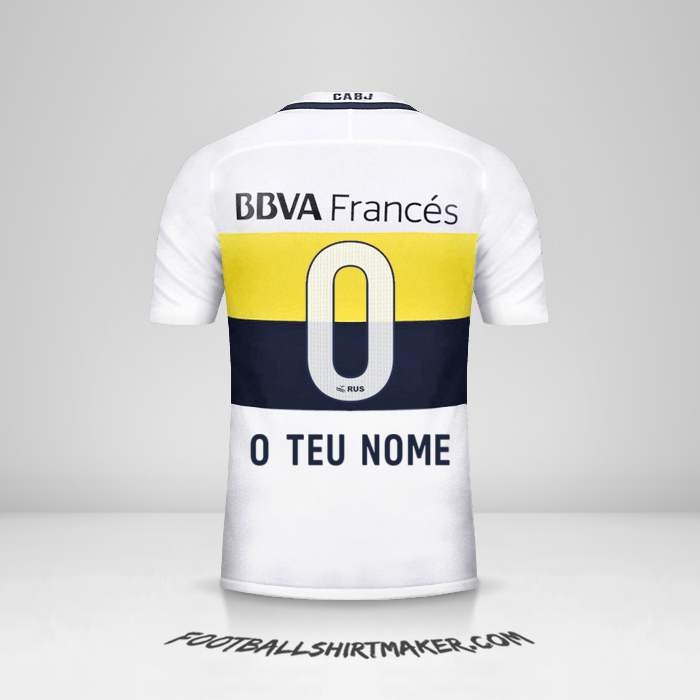 Camisola Boca Juniors 2016/17 II -  o teu nome - 0