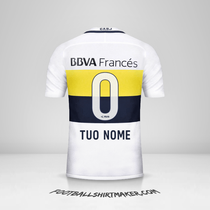 Maglia Boca Juniors 2016/17 II -  tuo nome - 0