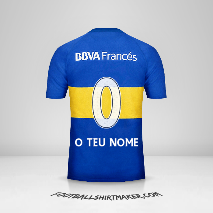 Camisola Boca Juniors 2016 -  o teu nome - 0