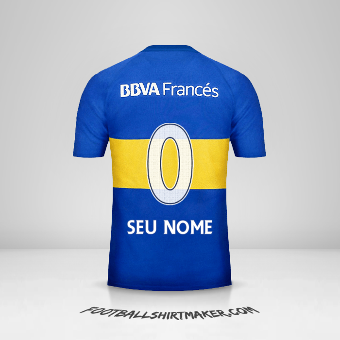 Camisa Boca Juniors 2016 -  seu nome - 0