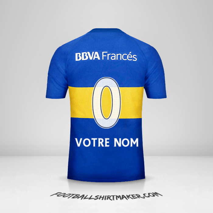 Maillot Boca Juniors 2016 -  votre nom - 0