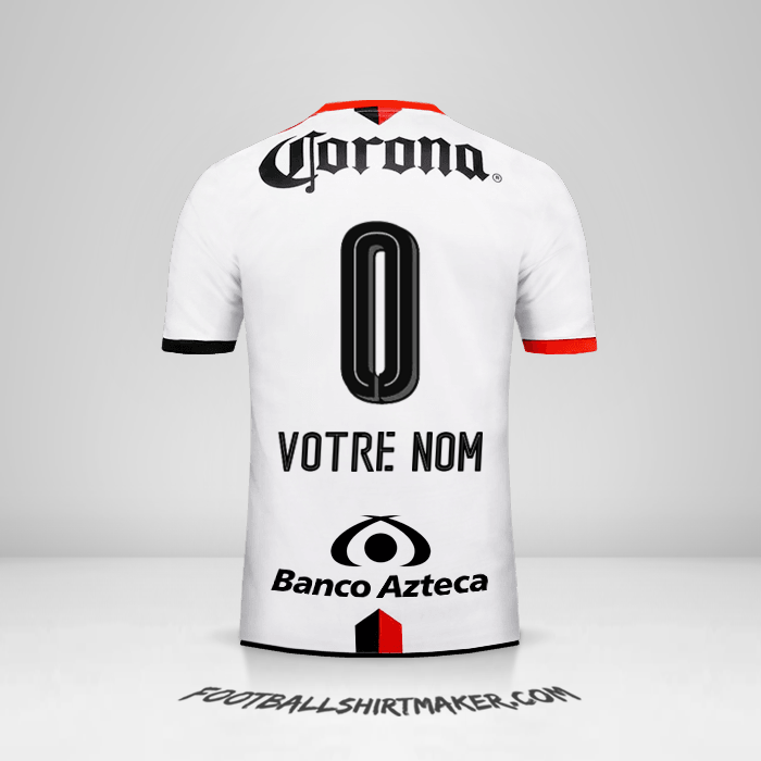 Maillot Atlas 2016/17 II -  votre nom - 0