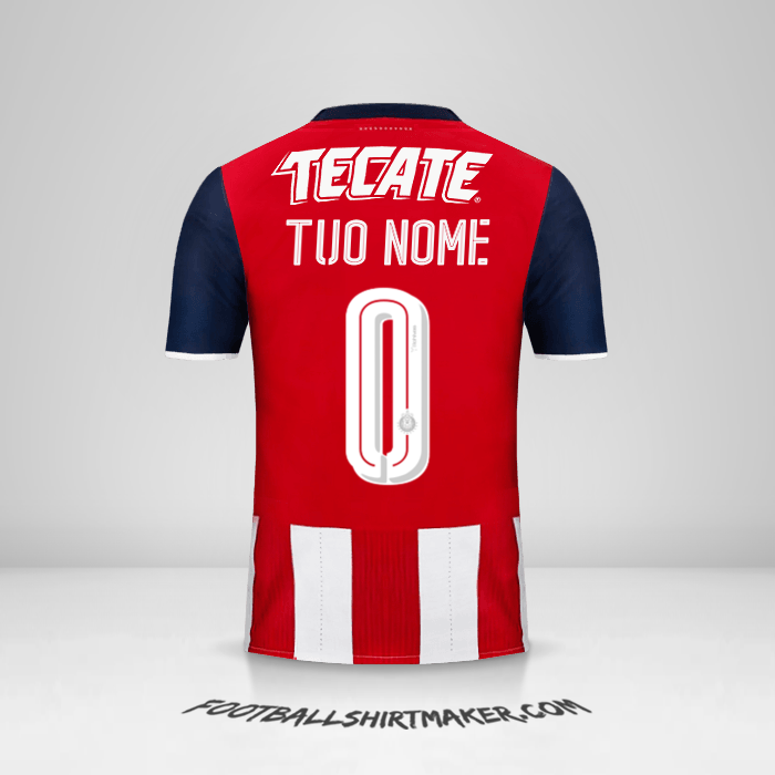 Maglia Guadalajara 2016/17 -  tuo nome - 0