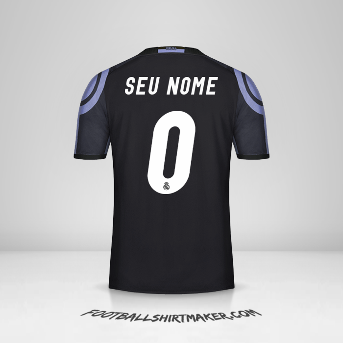 Camisa Real Madrid CF 2016/17 III -  seu nome - 0