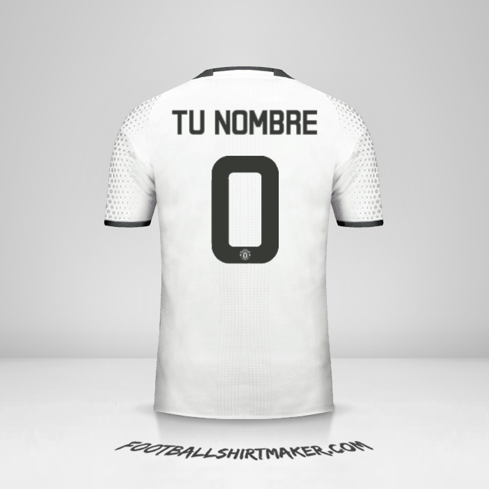 Camiseta Manchester United 2016/17 Cup III -  tu nombre - 0