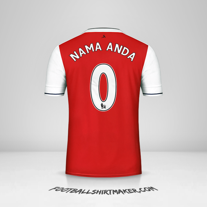 Jersey Arsenal 2016/17 -  nama anda - 0