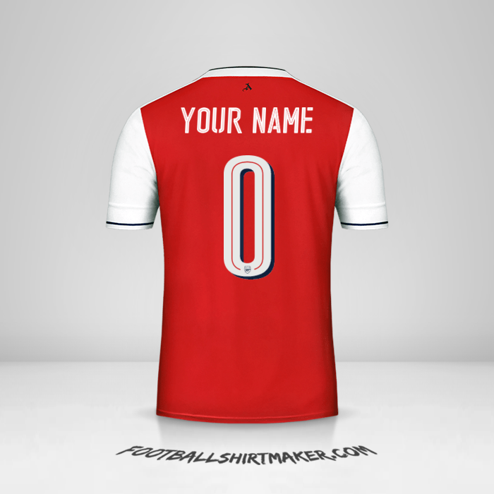 Jersey Arsenal 2016/17 Cup -  your name - 0