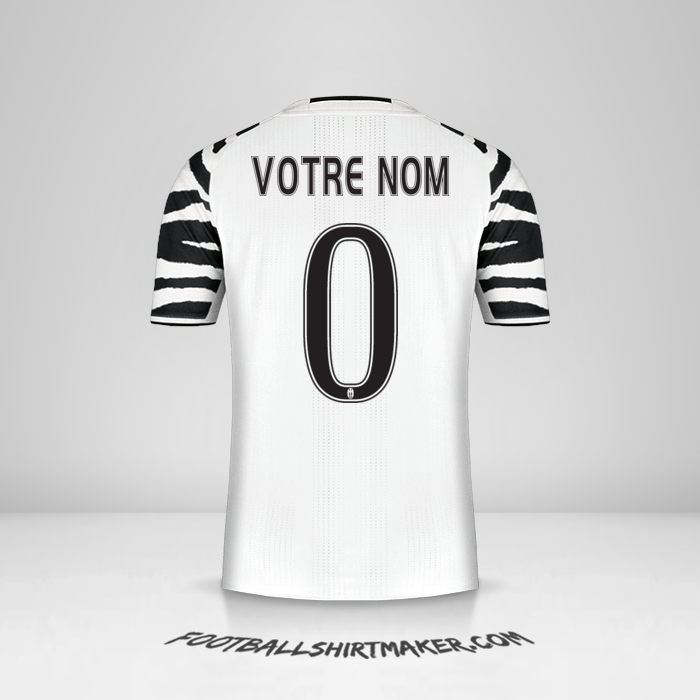 Maillot Juventus FC 2016/17 III -  votre nom - 0