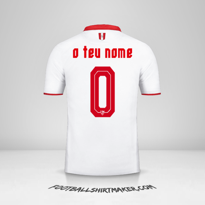 Camisola Sevilla FC 2016/2017 -  o teu nome - 0