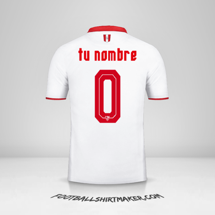 Jersey Sevilla FC 2016/2017 -  tu nombre - 0