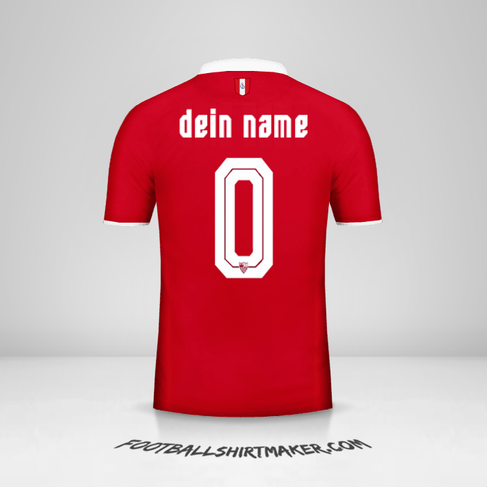 Trikot Sevilla FC 2016/2017 II -  dein name - 0