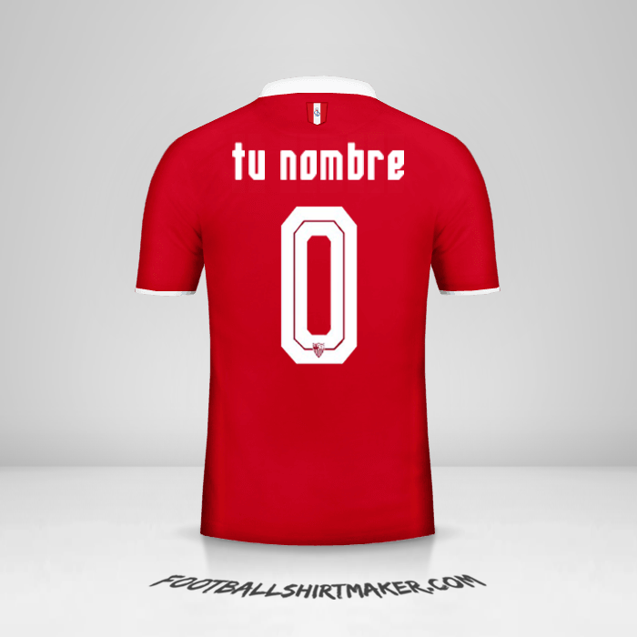 Jersey Sevilla FC 2016/2017 II -  tu nombre - 0