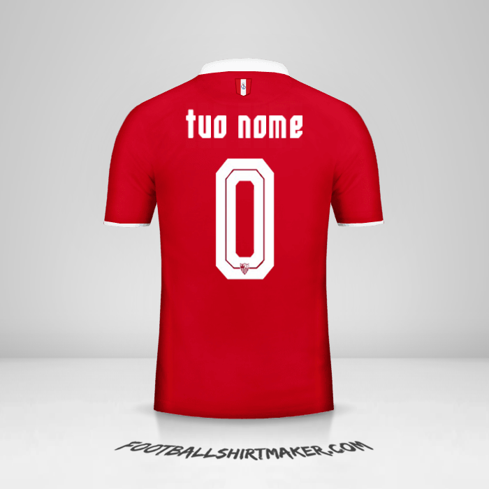 Maglia Sevilla FC 2016/2017 II -  tuo nome - 0