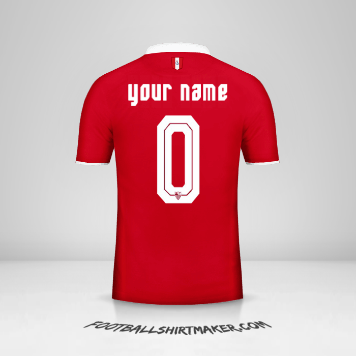 Jersey Sevilla FC 2016/2017 II -  your name - 0