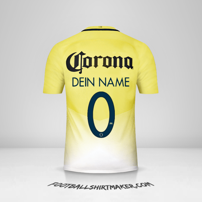 Trikot Club America 2016/17 -  dein name - 0