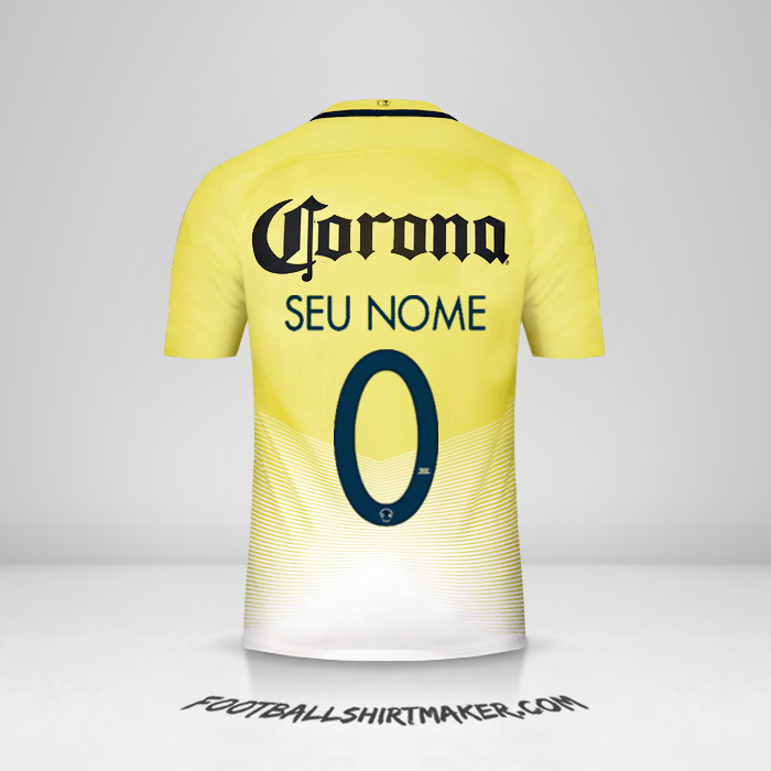 Camisa Club America 2016/17 -  seu nome - 0