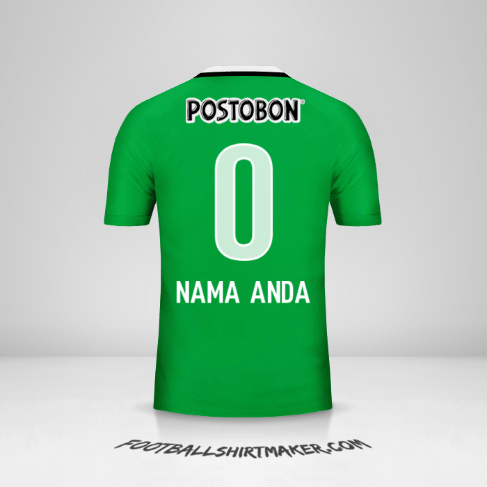 Jersey Atletico Nacional 2016 -  nama anda - 0