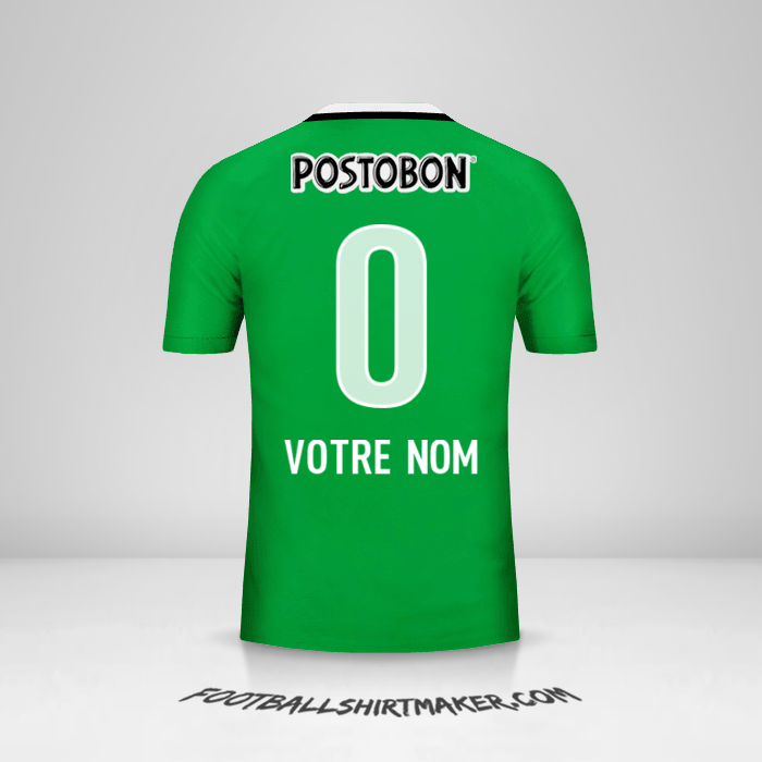 Maillot Atletico Nacional 2016 -  votre nom - 0