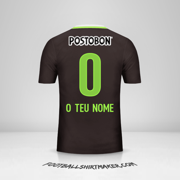 Camisola Atletico Nacional 2016 II -  o teu nome - 0