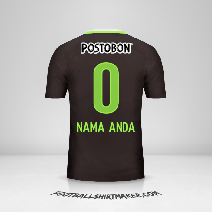 Jersey Atletico Nacional 2016 II -  nama anda - 0