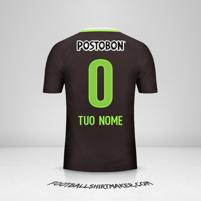 Maglia Atletico Nacional 2016 II -  tuo nome - 0