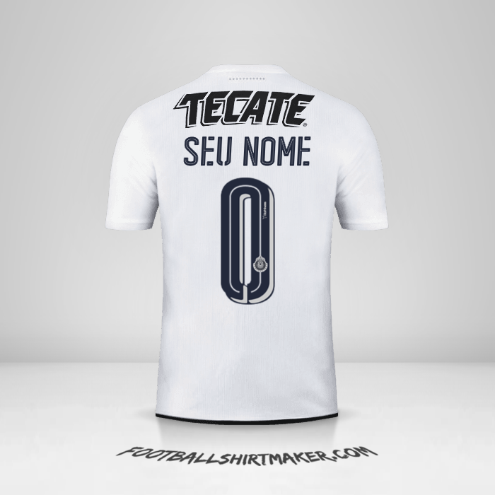 Camisa Guadalajara 2016/17 II -  seu nome - 0