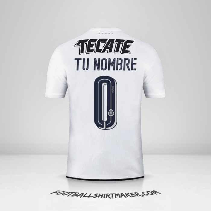 Jersey Guadalajara 2016/17 II -  tu nombre - 0