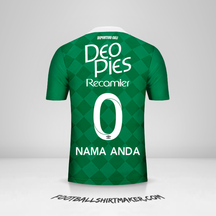 Jersey Deportivo Cali 2016 -  nama anda - 0