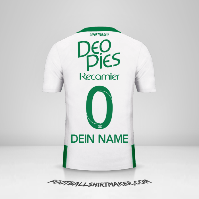 Trikot Deportivo Cali 2016 II -  dein name - 0