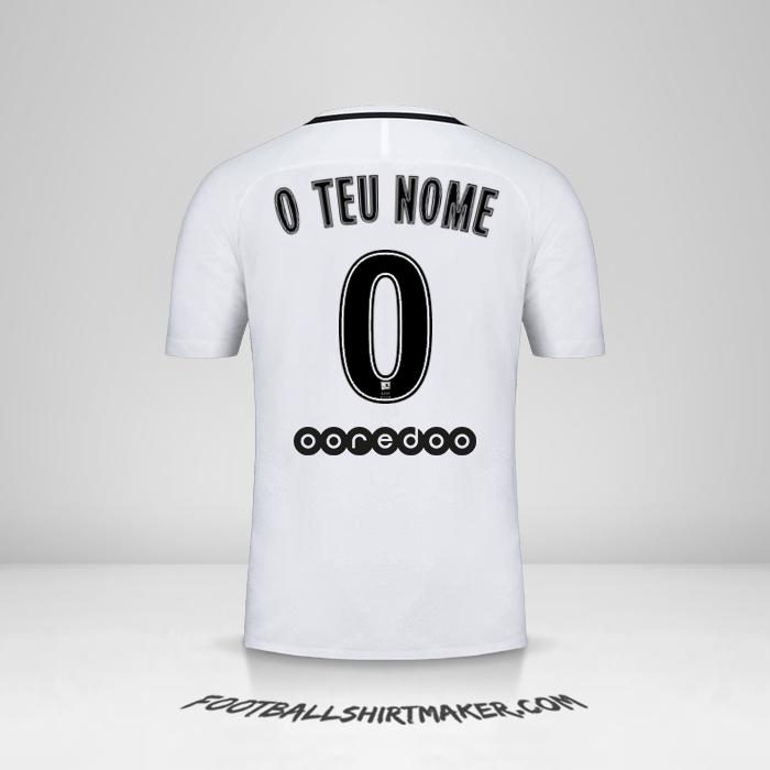 Camisola Paris Saint Germain 2016/17 III -  o teu nome - 0