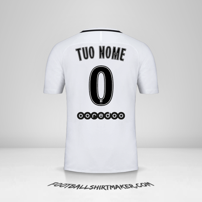 Maglia Paris Saint Germain 2016/17 III -  tuo nome - 0