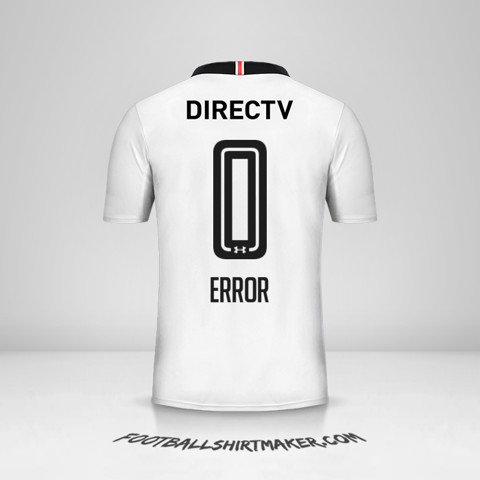 Maillot Colo Colo 2017 -  error - 0