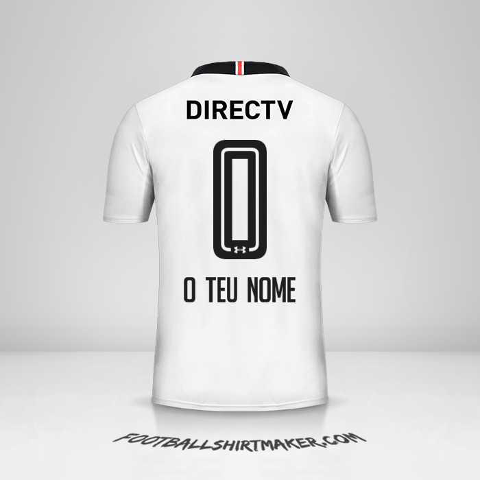 Camisola Colo Colo 2017 -  o teu nome - 0