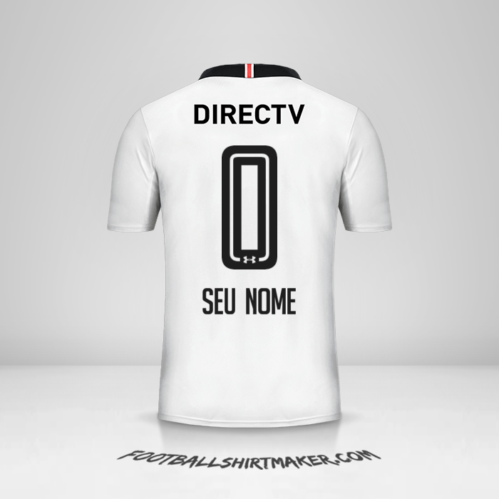 Camisa Colo Colo 2017 -  seu nome - 0