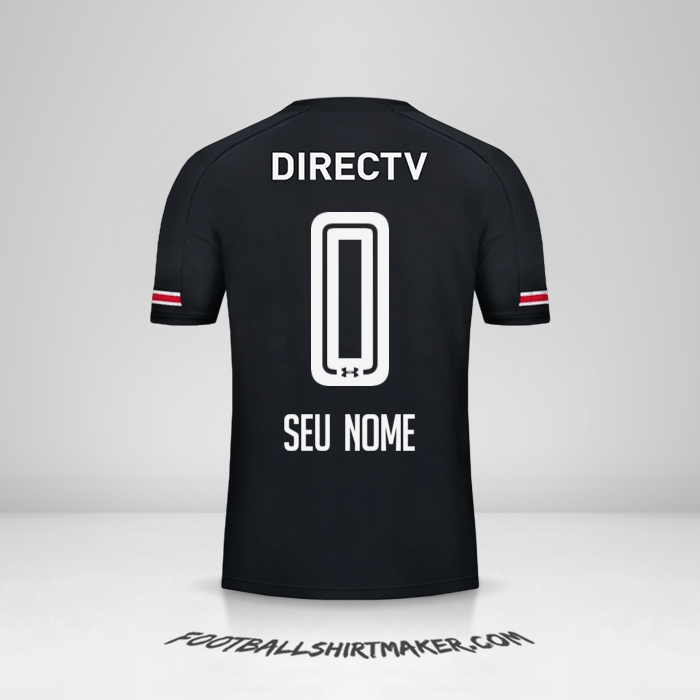 Camisa Colo Colo 2017 II -  seu nome - 0