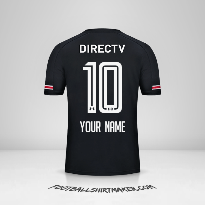 Colo Colo 2017 II shirt number 10 your name