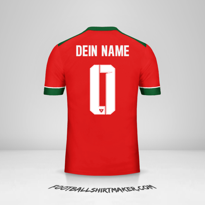 Trikot Indonesien 2016/17 -  dein name - 0