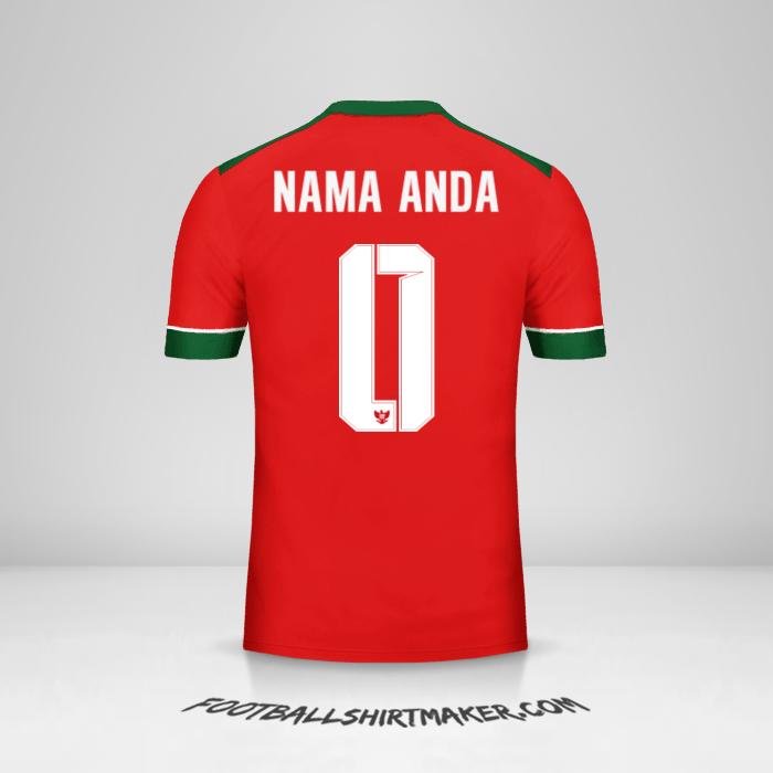 Jersey Indonesia 2016/17 -  nama anda - 0