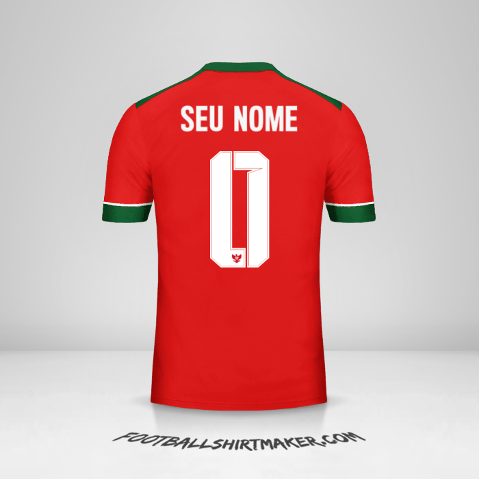 Camisa Indonésia 2016/17 -  seu nome - 0