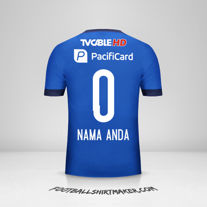 Jersey Emelec 2017 -  nama anda - 0