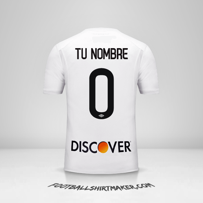 Camiseta Liga de Quito 2017 número 0 tu nombre