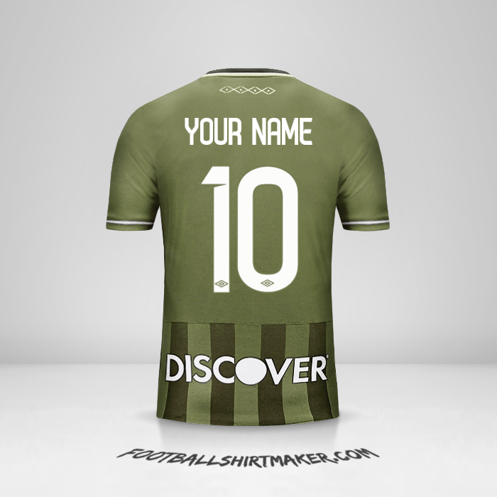 Liga de Quito 2017 II shirt number 10 your name